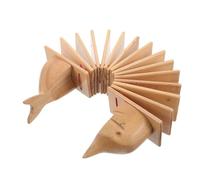 VICASKY Claquebois Musical Forme de Dauphin pour Garçon Fille Instrument de Percussion Bois pour Développement du Rythme et Coordination Éducatif pour Tout-Petits Famille