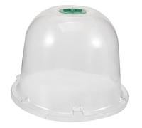 VICASKY Cloche De Protection Potager Transparente Et Respirante 26x20 Cm pour Plantes D'extérieur, Couverture Antigel Ventilée Joint Étanche pour Contrôle Humidité Et Croissance