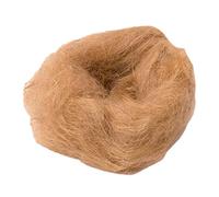 VICASKY Coconut Fiber Nesting Mat for Small Birds and Pets Natural Warm Palm Fiber Cushion for Comfortable Nest Building and Habitat Accessory