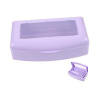 VICASKY Coffret Pour Outils De Manucure Plateau De Nettoyage Pour Coupe-ongles Boîte Organisation Pour Outils De Nail Art