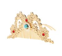 VICASKY coiffe de couronne de cheveux hanfu soie style élégant décorations dame ornements de cheveux chinois épingles à cheveux peignes pour femmes peignes côté cheveux alliage Doré