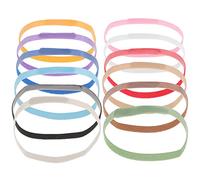 VICASKY Collier Réglable pour Chiens et Chiots 12 Couleurs Nylon et PP Identification pour Animaux de Compagnie Taille 35 CM X 10 MM Collier Pratique et Facile à Utiliser