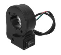 VICASKY Commodo de Clignotants au Guidon pour Moto et Vélo Électrique Noir | Réponse Rapide, Compatibilité, Étanche, Fiabilité Tous Temps, Plastique et Alliage, Usage Guidon