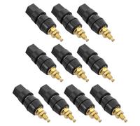 VICASKY Connecteur de Borne M5x50mm avec Écrou Hexagonal 10 Pièces en Laiton Plaqué Or Prise Banane 4mm Mini pour Amplificateur et Haut-Parleur Audio à Domicile