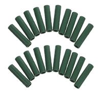 VICASKY Connecteur de tuteur pour Plante 20 pièces, PP Vert, pour tiges de 8 mm, Lien de Piquet réutilisable, pour Jardinage et Support de Plantes extérieures