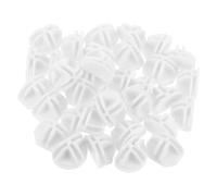 VICASKY Connecteurs De Stockage Modulaires Connecteurs Cubiques 50 Pièces Plastique Blanc Assemblage Facile Pour Étagères Wire Shelving Et Placard