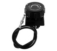 VICASKY Contrôleur de Résistance pour Vélo d'exercice 8 Niveaux Câble de Réglage 60 CM Molette de Tension en Plastique Dispositif de Réglage Précis pour Entraînement en Intérieur