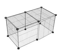VICASKY Coopérative de Poules Enclos Polyvalent pour Canards et Structure Renforcée et Stable pour Intérieur et Extérieur