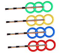 VICASKY Cordes De Marche Pratiques Pour Enfants - 12 Pièces - Ensemble De Cordes À Traction Perdue Pour Lécole Maternelle Et La Garderie