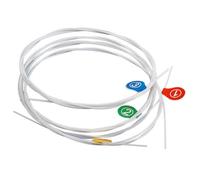 VICASKY Cordes de Ukulélé en Nylon Blanches 4 Cordes A/e/c pour Ukulélé Acoustique Accessoires Musicaux de Rechange Adaptées aux Instruments Folk