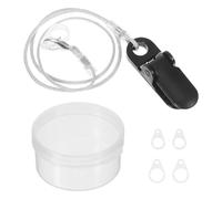 VICASKY Cordon de Sécurité avec Clip de Fixation Réglable en Nylon et Abs pour Appareil Auditif Design Anti-chute Sécurisé, Facile à Nettoyer, pour Sorties Quotidiennes Parc