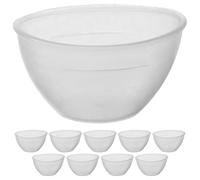 VICASKY Coupelles de Rinçage Oculaire en Plastique Souple Portables Lot de 10 sans Irritation, pour Lavage des Yeux Lors du Bain ou Voyage