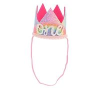 VICASKY Couronne Anniversaire Avec Sequins Pour Chapeau De Fête Pour Numéro Accessoire Pour Célébrations Et Photos