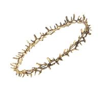 VICASKY Couronne Épines Métal Doré Diadème Médiéval Pour Mariage Et Bal De Fin Année Accessoire De Fête Pour Femme Et Homme Cosplay Renaissance Et Festival