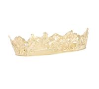 VICASKY Couronne Métal Unisexe Délicate pour Costume Prince et Reine, Accessoire Cheveux Solide, Taille, Usage Fête, Cosplay, Anniversaire, Théâtre, Cérémonie