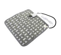 VICASKY Coussin Chauffant Étanche pour Animaux de Compagnie Tapis Électrique Réglable 30-50°C Minuterie 2-12H Taille Compacte Adapté pour Chiens et Chats Accessoire Hiver pour