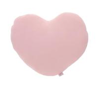 VICASKY Coussin de Cœur Doux en Coton PP 40x35 Cm Rose, Oreiller Décoratif et Peluche Moelleuse pour Canapé, Chambre et Voyage, Oreiller Câlin Confortable et Léger