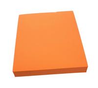 VICASKY Coussin de Genoux Épais Antidérapant pour Tapis de Yoga et Entraînement Fitness Support Stable pour Planche Entraînement Du Tronc et Rééducation Portable et Orange