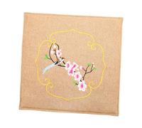 VICASKY Coussin de Moxibustion Électrique Siège Tissu Respirant avec Housse Lavable Galette Chaise Confortable pour Bureau et Maison Couleur Kaki