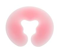 VICASKY Coussin Facial U-forme Silicone Souple pour Table de Massage Oreiller Visage avec Ergonomique pour Salon Spa et Soins Esthétiques Confort et Nettoyage Facile