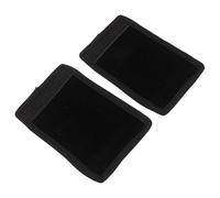 VICASKY Coussinet de Poignée pour Béquille en Velours Noir Protection Anti-Froid pour Aisselles Housses Rembourrées Confortables Paire de Coussinets Légers et Antidérapants