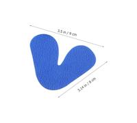 VICASKY Coussinet Nasal Confortable en Tissu Velours Bleu, 6 Pièces, Autocollant Double Face Ajustable pour Soulager la Congestion Nasale au Quotidien, Accessoire Nez Pratique Compatible