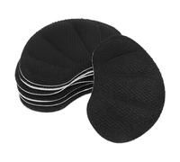 VICASKY Coussinets de Talon Adhésifs Anti-glissement pour Chaussures Larges, Lot de 4 Paires Noir, Doublures Confortables Unisexes pour Baskets, Chaussures de Marche et Sport, Semelles