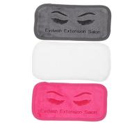 VICASKY Coussinets d'Extension de Cils 3Pcs Accessoires pour Faux Cils Coussin Frontal Doux Fournitures pour Extensions Confortable pour Salon de Beauté