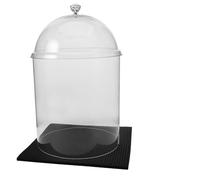 VICASKY Couvercle Antibruit Transparent pour Blender Taille Petite Housse Insonorisée avec Joint Étanche Protection Silencieuse pour Appareil Électroménager du Bruit Cuisine