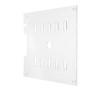 VICASKY Couvercle Aquarium Anti-Saut en Acrylique Transparent 20x20 Cm, Panneau Carré avec Trou D’accès, Protection pour Poissons, Tortues et Crevettes - Compatible Réservoir D’élevage,