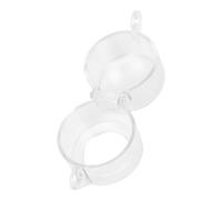 VICASKY Couvercle De Transparent Pour Bouton Poussoir Urgence Garde Sécurisée Pour Commutateur Les Touches Accidentelles Convient Aux Applications Domestiques Et Professionnelles