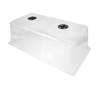 VICASKY Couvercle de Transparent pour Semis Protection Gel et Maintien de Humidité Adapté Aux Plateaux de Culture et Plants