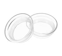 VICASKY Couvercle Étanche pour Pichet en Verre 2 Pcs, Silicone et Verre Résistant à L'usure, Compatible Carafe à Eau, Accessoire la Cuisine Pratique pour Maintien Fraîcheur, Nettoyage