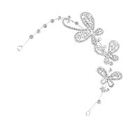 VICASKY couvre-chef pour enfants coloré Petit paillettes mignon coiffe en strass couvre-chef de mariée bandeau de mariage accessoires de cheveux de mariage Crystal Hair Hoop alliage