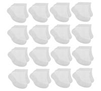 VICASKY Couvre-pieds Hydratants pour Soin Spa, 50 Paires, Tissu Non Tissé Blanc, Protection Pieds, Usage Maison et Voyage