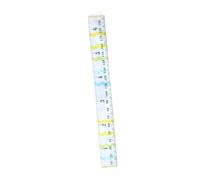 VICASKY Creative Kids Growth Chart Toise colorée comme décoration murale pour chambre d'enfant avec bois respectueux de et toile facile à accrocher pour garçons et filles