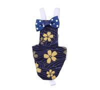VICASKY Creative Parrot Diaper Flight Suit for Pet Birds Comfortable Clothing with Bow Knot Easy to Wash Stylish Pattern for Cockatiels and Small Parrots