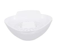 VICASKY Cuiseur à Œufs Micro Ondes Séparateur Blanc Œuf et Cuiseur Vapeur Rapide Plateau Blanc pour Omelette et Cuisson Vapeur Au Micro Ondes