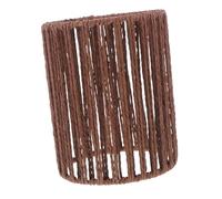 VICASKY Cylinder Lamp Shade Small Woven Paper Rope For Pendant Light Boho Style Mini Cover For Floor Wall Sconces