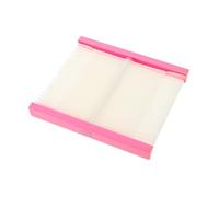 VICASKY de Faux Ongles Pratiques Support de Vernis à Ongles Transparent avec Palette de Rose pour Pratique et Affichage des Nail Art