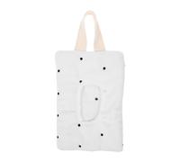 VICASKY De Rangement Pour Lingettes Humides Distributeur Suspendu Pratique Pour Voiture Et Voyage Design Élégant à Pois Blancs Léger Pour Usage Quotidien