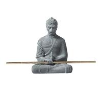 VICASKY Décoration Aquarium Résine Wukong Miniature Étanche pour Paysage sous-Marin Statuette Zen Compacte pour Aquarium Betta et Bureau