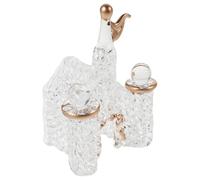 VICASKY Décoration Micro-Paysage en Cristal Structure Stable et Ambiance Élégante, pour Salle de Prière ou Collection, Cadeau de Fête Inspirant