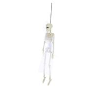 VICASKY Décorations d'Halloween Statue Squelette pour Table Mariage Ornement Squelette Mini Squelette Figurine Unique -