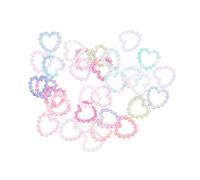 VICASKY Décorations Nail Art Perles Accessoires Diy Pour Ongles 1 Sachet Taille Unique Dégradé Coeur Pour Création Manucure Artistique Femme Usage Quotidien