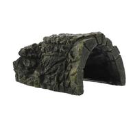 VICASKY Décorations pour Se Prélasser Gecko Maison Abri Cachette Betta Barbu Décoration Nid Aquarium Grotte en Résine Tortue Crabes Terrarium Crevettes Animaux Poissons