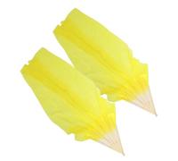 VICASKY Déventails Pliables avec Long Voile Soie Artificielle Accessoires pour Danse Féminine Éventails de Danse du Ventre Portables et Durables Adaptés Aux Spectacles et Performances