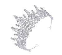 VICASKY Diadème De Mariage Strass Diadème Pour Cortège Nuptial Coiffe De Mariée