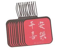 VICASKY Diffuseur pour voiture 10 pièces Accessoires de voiture Décoration d'air de voiture Ornement d'air de voiture Accessoires de rétroviseur