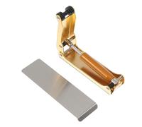 VICASKY Dispositif de Chute Lente pour Couvercle de Piano Mécanique, Tampon Amortisseur Ultra-Fin en Métal Couleur Or, Accessoire Anti-pincement pour Protection des Doigts, Outil